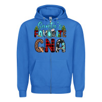 True Royal santas favorite cna Zipper Hoodie - JahusDesignShop