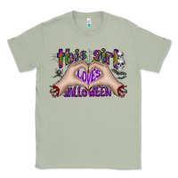 Matcha this girl loves halloween Classic Tee - CowhideDigitalArt