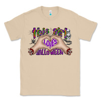 Mushroom this girl loves halloween Classic Tee - CowhideDigitalArt