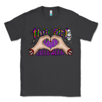 Smoke this girl loves halloween Classic Tee - CowhideDigitalArt