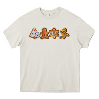 Cream christmas cookies Heavy Core Tee - LillyAllenDesigns