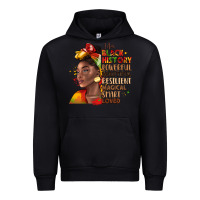 Black i am black history Urban Hoodie - LillyAllenDesigns