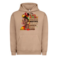 Pigment Burro i am black history Urban Hoodie - LillyAllenDesigns