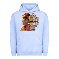 Pigment Grape Ice i am black history Urban Hoodie - LillyAllenDesigns