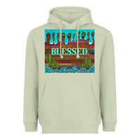 Matcha blessed annd cactus with gemstone tumbler Heavyweight Hoodie - Artiststas