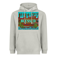 Blessed Annd Cactus With Gemstone Tumbler Heavyweight Hoodie | Teevron