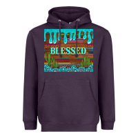 Plum blessed annd cactus with gemstone tumbler Heavyweight Hoodie - Artiststas