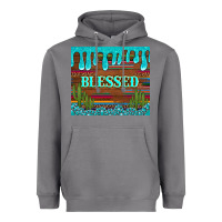 Storm blessed annd cactus with gemstone tumbler Heavyweight Hoodie - Artiststas