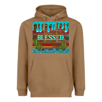 Toasted Coconut blessed annd cactus with gemstone tumbler Heavyweight Hoodie - Artiststas
