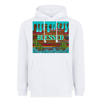 White blessed annd cactus with gemstone tumbler Heavyweight Hoodie - Artiststas