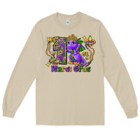 Mushroom dragon my first mardi gras Long Sleeve Tee - FaDigitalArtStudio