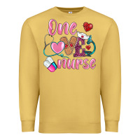 Antique Gold one loved nurse Premium Sweatshirt - BarkalooDesign