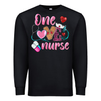 Black one loved nurse Premium Sweatshirt - BarkalooDesign