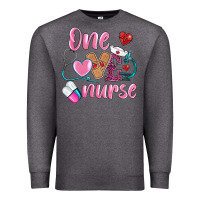 Charcoal Heather one loved nurse Premium Sweatshirt - BarkalooDesign