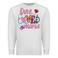 Oatmeal Heather one loved nurse Premium Sweatshirt - BarkalooDesign