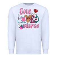 White one loved nurse Premium Sweatshirt - BarkalooDesign