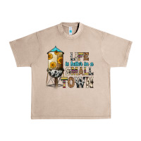 French Oak life is better in a small town Urban Heavy Tee - Zillion Design Studio