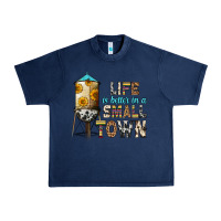 Navy life is better in a small town Urban Heavy Tee - Zillion Design Studio