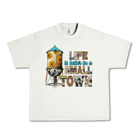 Pistachio life is better in a small town Urban Heavy Tee - Zillion Design Studio