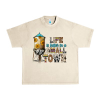 Sandshell life is better in a small town Urban Heavy Tee - Zillion Design Studio