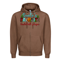 Chestnut santa s favorite basketball player Zipper Hoodie - JahusDesignShop