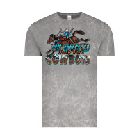 Cloud Rock the world needs more cowboys Vintage Tee - Zillion Design Studio