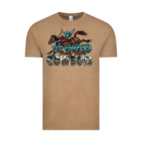 Vintage Coffee the world needs more cowboys Vintage Tee - Zillion Design Studio