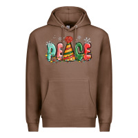 Chestnut peace Premium Hoodie - MaliasSmallBusiness