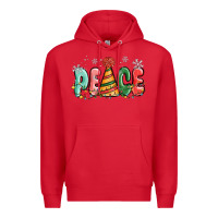 Red peace Premium Hoodie - MaliasSmallBusiness