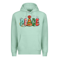 Seafoam peace Premium Hoodie - MaliasSmallBusiness