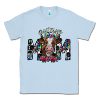 Dusty Blue autism mom 2 Classic Tee - SublimationCraftShop