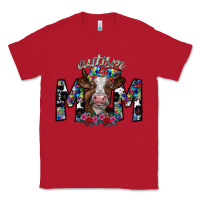 Red autism mom 2 Classic Tee - SublimationCraftShop