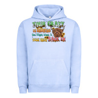Pigment Grape Ice your crazy is showing cow Urban Hoodie - LillyAllenDesigns