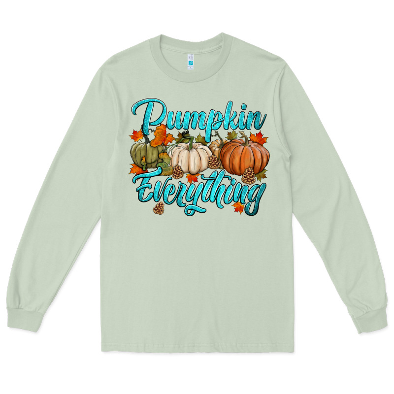 Pumpkin Everything Long Sleeve Tee by HRA Design Shop | Teevron