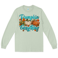 Matcha pumpkin everything Long Sleeve Tee - HRA Design Shop