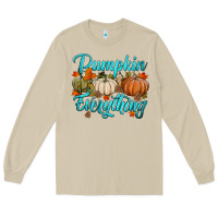 Mushroom pumpkin everything Long Sleeve Tee - HRA Design Shop