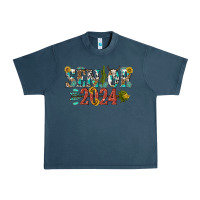 Midnight Navy senior 2024 Urban Heavy Tee - texasbilliewilder