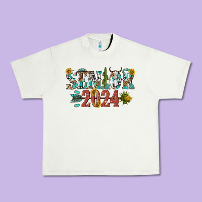 Senior 2024 Urban Heavy Tee Designed By Texasbilliewilder