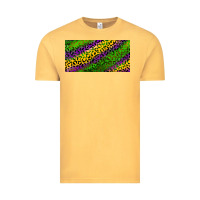 Vintage Mustard Mardi Gras Leopard Vintage Tee - RanaPortraitStore