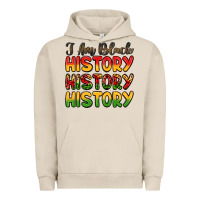Pigment French Oak i am black history Urban Hoodie - LillyAllenDesigns