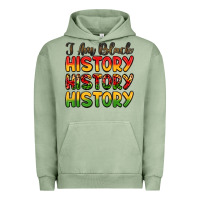 Pigment Oil Green i am black history Urban Hoodie - LillyAllenDesigns