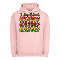 Pigment Salmon i am black history Urban Hoodie - LillyAllenDesigns