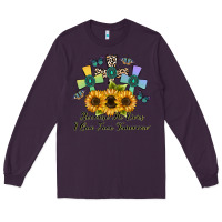 Plum because he lives i can face tomorrow Long Sleeve Tee - CowhideDigitalArt