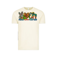 Vintage Arctic peace love free bird Vintage Tee - Zillion Design Studio