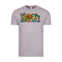 Vintage Zinc peace love free bird Vintage Tee - Zillion Design Studio