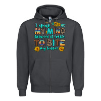 Smoke i speak my mind because it hurts to bite my tongue Zipper Hoodie - AdoDesignShop