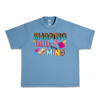Pebble Blue shaping little mind Urban Heavy Tee - texasbilliewilder