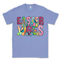 Colony Blue Easter vibes Easter Day Classic Tee - Neo Western