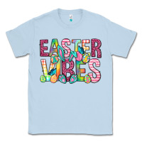 Dusty Blue Easter vibes Easter Day Classic Tee - Neo Western