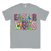 Heather Grey Easter vibes Easter Day Classic Tee - Neo Western